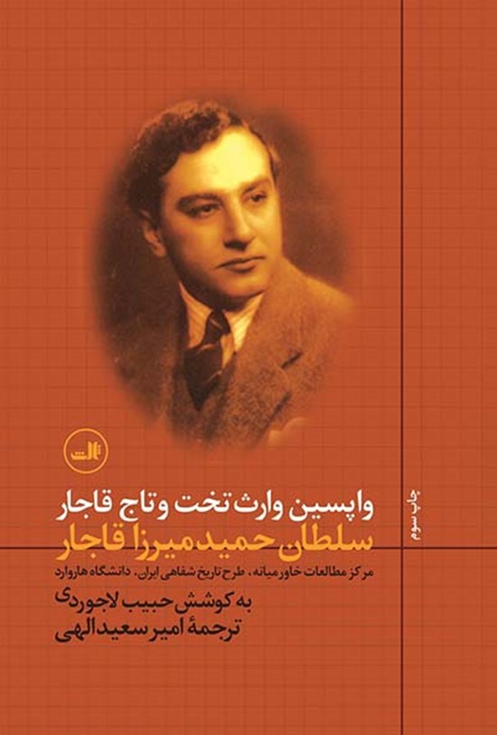 تصویر جلد کتاب واپسین وارث تخت و تاج قاجار