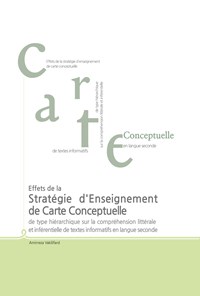 تصویر جلد کتاب Effets de la strategie d'enseignement de carte conceptuelle