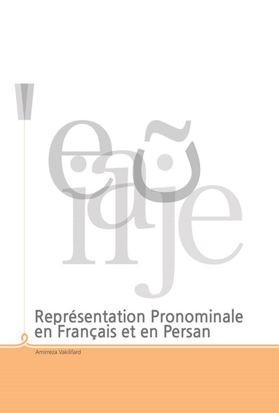 تصویر جلد کتاب Representation Pronominale en Francais et en Persan