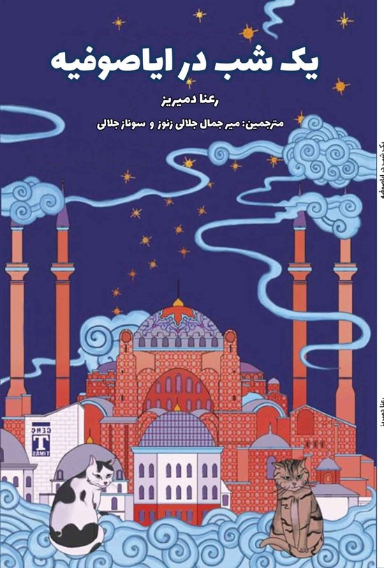 تصویر جلد کتاب یک شب در ایاصوفیه