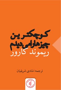 کتاب کوچکترین چیزها را می‌دیدم اثر ریموند کارور