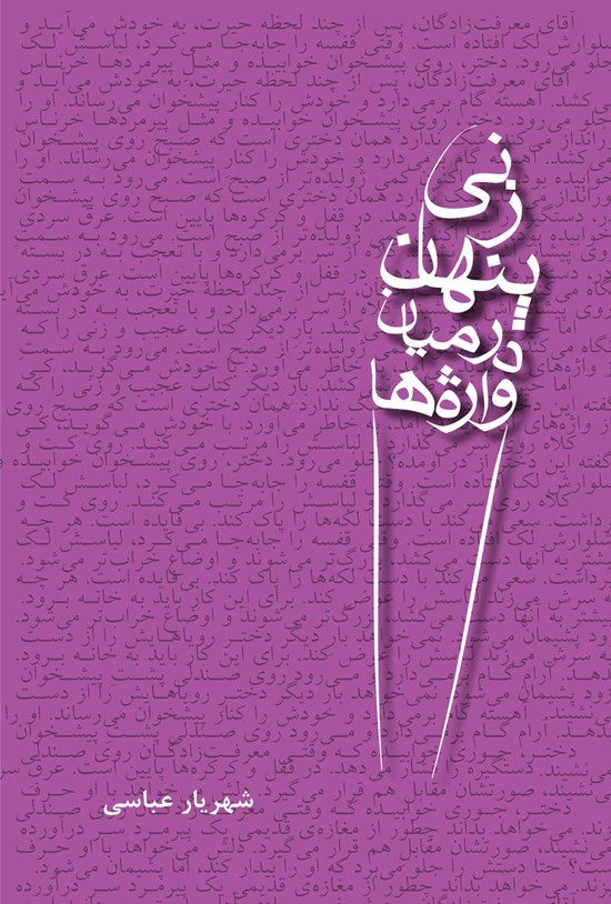 تصویر جلد کتاب زنی پنهان در میان واژهها