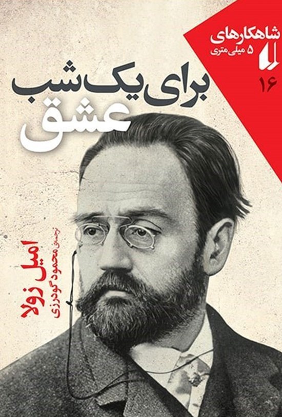 تصویر جلد کتاب برای یک شب عشق