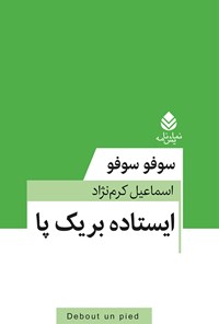 تصویر جلد کتاب ایستاده بر یک پا