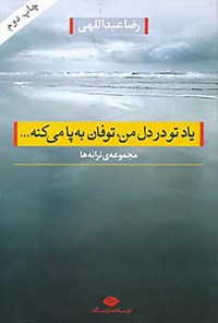 تصویر جلد کتاب یاد تو در دل من ، توفان به پا می‌کنه...(مجموعه‌ی ترانه‌)