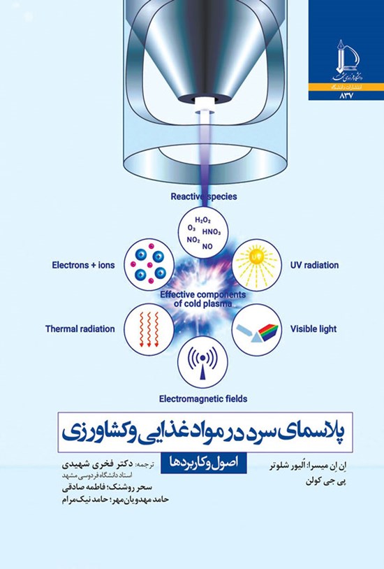 تصویر جلد کتاب پلاسمای سرد در موادغذایی و کشاورزی