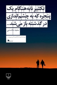 تصویر جلد کتاب تکثیر نا به هنگام یک پنجره که به چشم اندازی در گذشته باز می شد...