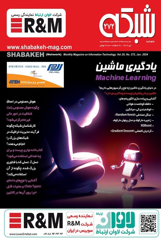 تصویر جلد کتاب ماهنامه شبکه ـ شماره ۲۷۲ ـ دی ماه ۱۴۰۲