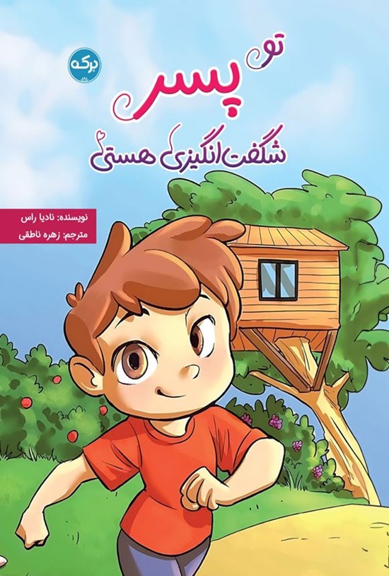 تصویر جلد کتاب تو پسر شگفت انگیزی هستی