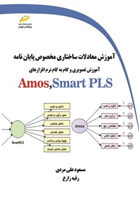 تصویر جلد کتاب آموزش معادلات ساختاری مخصوص پایان نامه