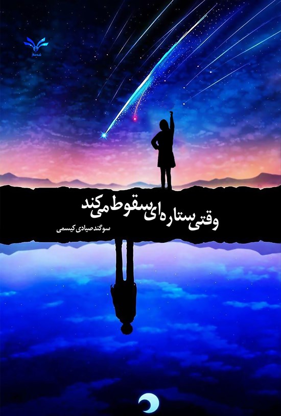 تصویر جلد کتاب وقتی ستاره ای سقوط می کند