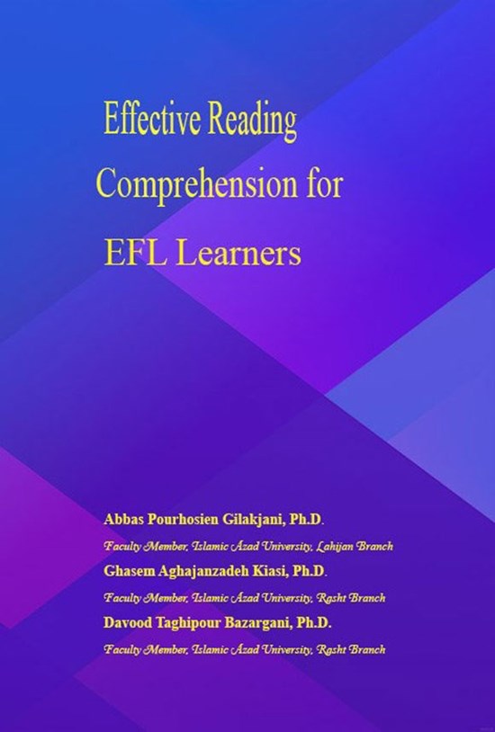 تصویر جلد کتاب Effective Reading Comprehension for EFL Learners