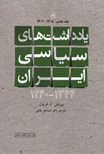 تصویر جلد کتاب یادداشت های سیاسی ایران ۱۳۴۴ - ۱۲۶۰ (جلد هفتم)