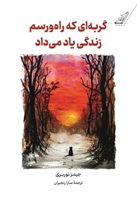 تصویر جلد کتاب گربه ای که راه و رسم زندگی یاد می داد