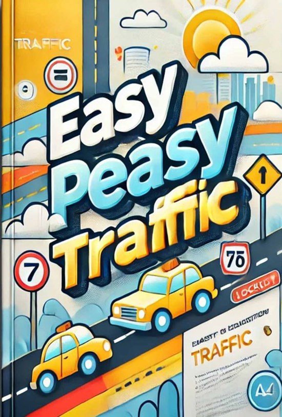 تصویر جلد کتاب Easy Peasy Traffic