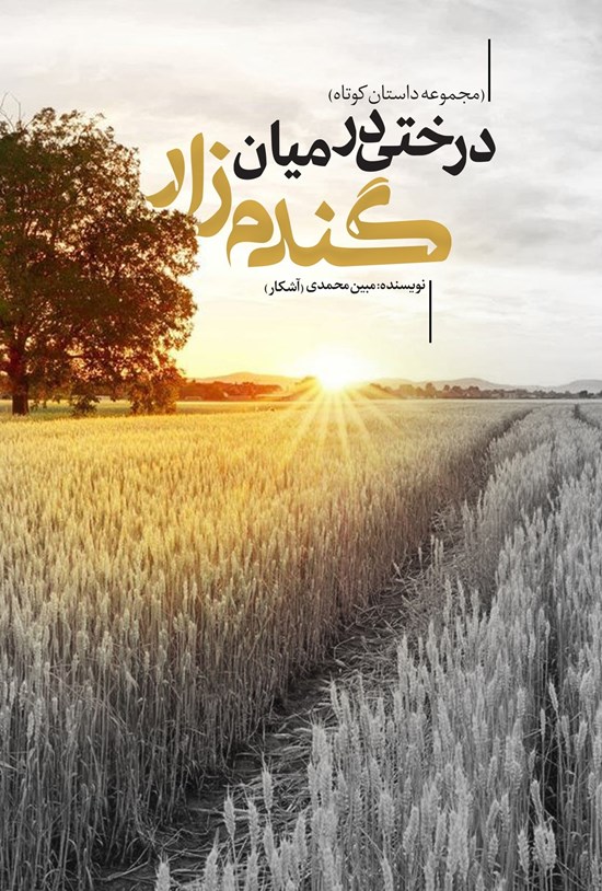 تصویر جلد کتاب درختی در میان گندم زار