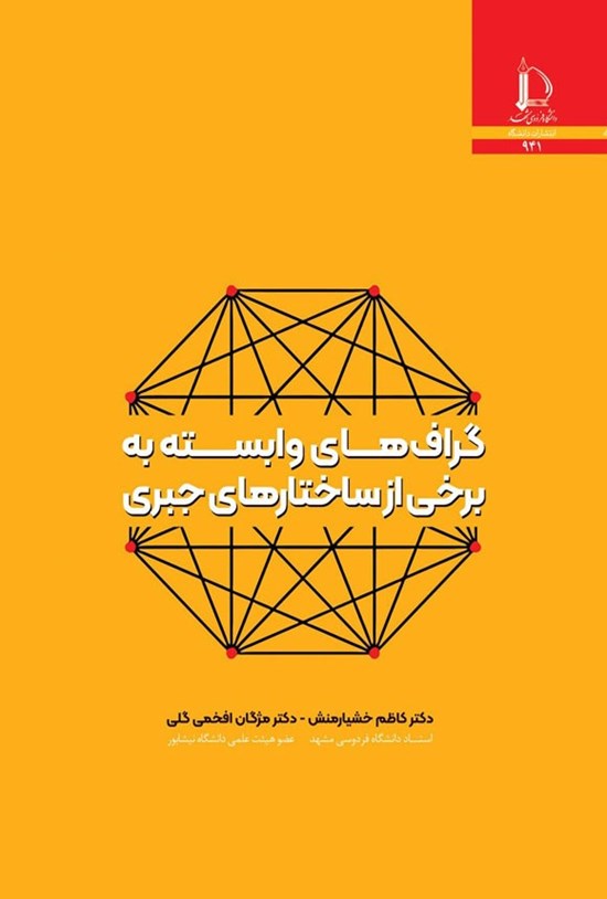 تصویر جلد کتاب گراف های وابسته به برخی از ساختارهای جبری
