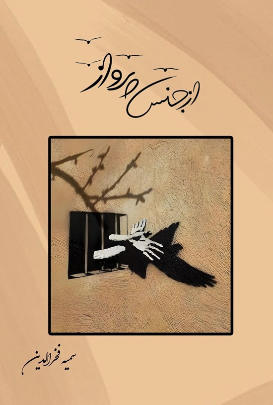 تصویر جلد کتاب از جنس پرواز
