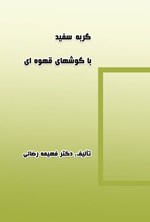 تصویر جلد کتاب گربه‌ سفید با گوشهای قهوه ای