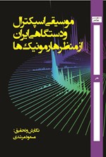 تصویر جلد کتاب موسیقی اسپکترال و دستگاهی ایران از منظر هارمونیک ها