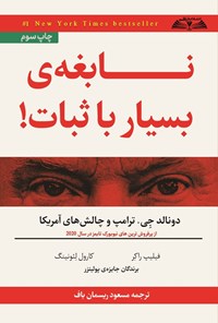 تصویر جلد کتاب نابغه بسیار باثبات!
