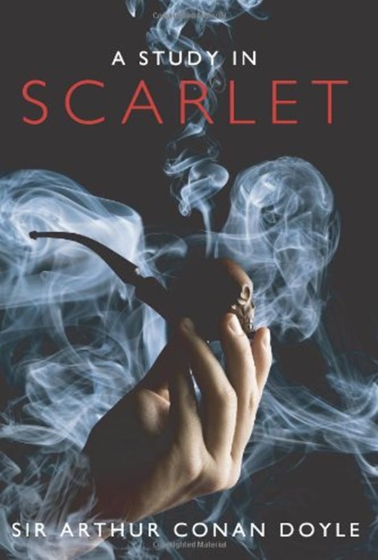 تصویر جلد کتاب A Study in Scarlet