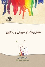 تصویر جلد کتاب نقش رنگ در آموزش و یادگیری