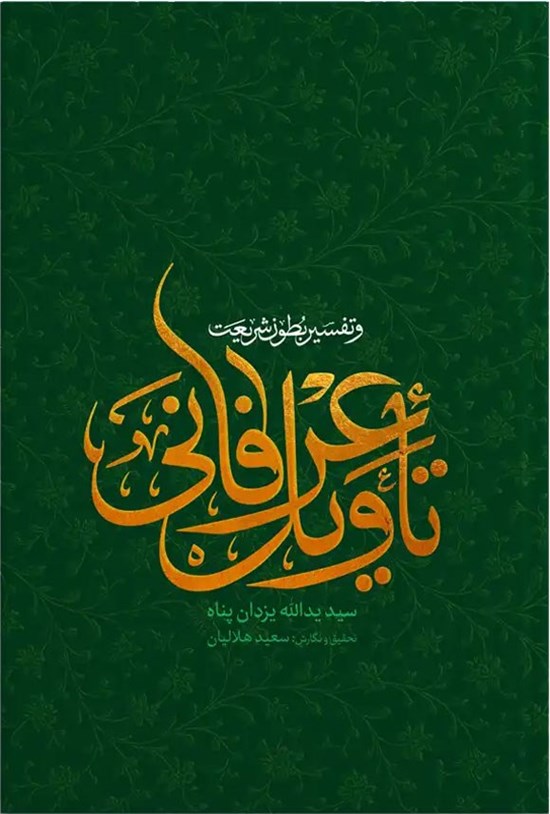 تصویر جلد کتاب تاویل عرفانی و تفسیر بطون شریعت