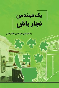 تصویر جلد کتاب یک مهندس نجار باش