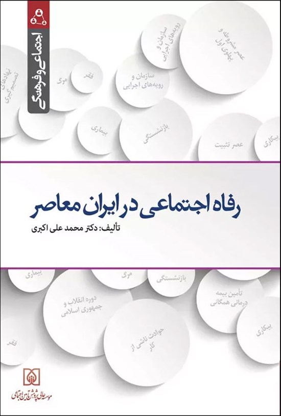 تصویر جلد کتاب رفاه اجتماعی در ایران معاصر
