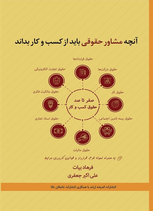تصویر جلد کتاب آنچه مشاور حقوقی باید از کسب و کار بداند