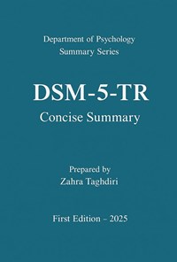تصویر جلد کتاب A Concise Summary of the DSM-5TR
