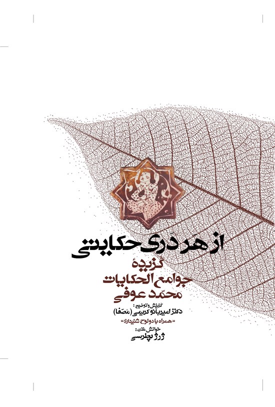 تصویر جلد کتاب از هر دری حکایتی؛ گزیدهی جوامعالحکایات و لوامعالروایات