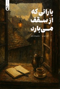 تصویر جلد کتاب بارانی که از سقف می بارد