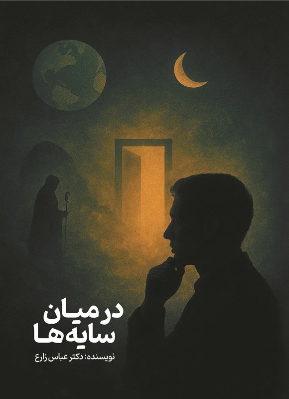 تصویر جلد کتاب در میان سایه ها
