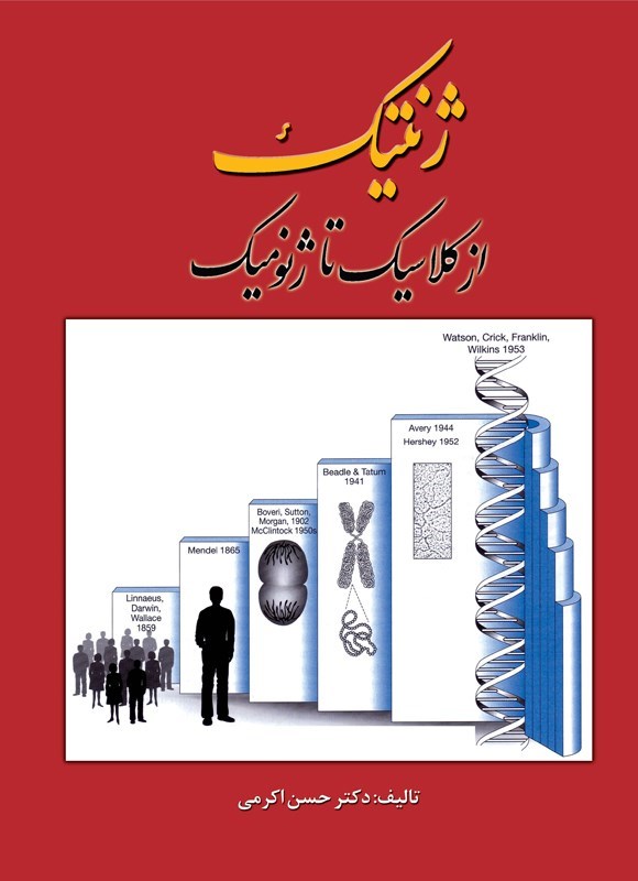 تصویر جلد کتاب ژنتیک، از کلاسیک تا ژنومیک