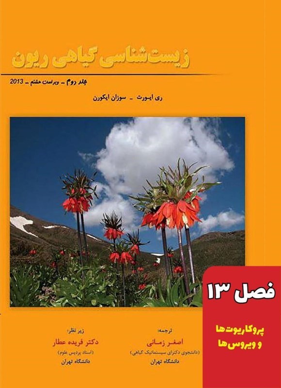 تصویر جلد کتاب زیست شناسی گیاهی ریون؛ جلد دوم (فصل ۱۳، پروکاریوت ها و ویروس ها)