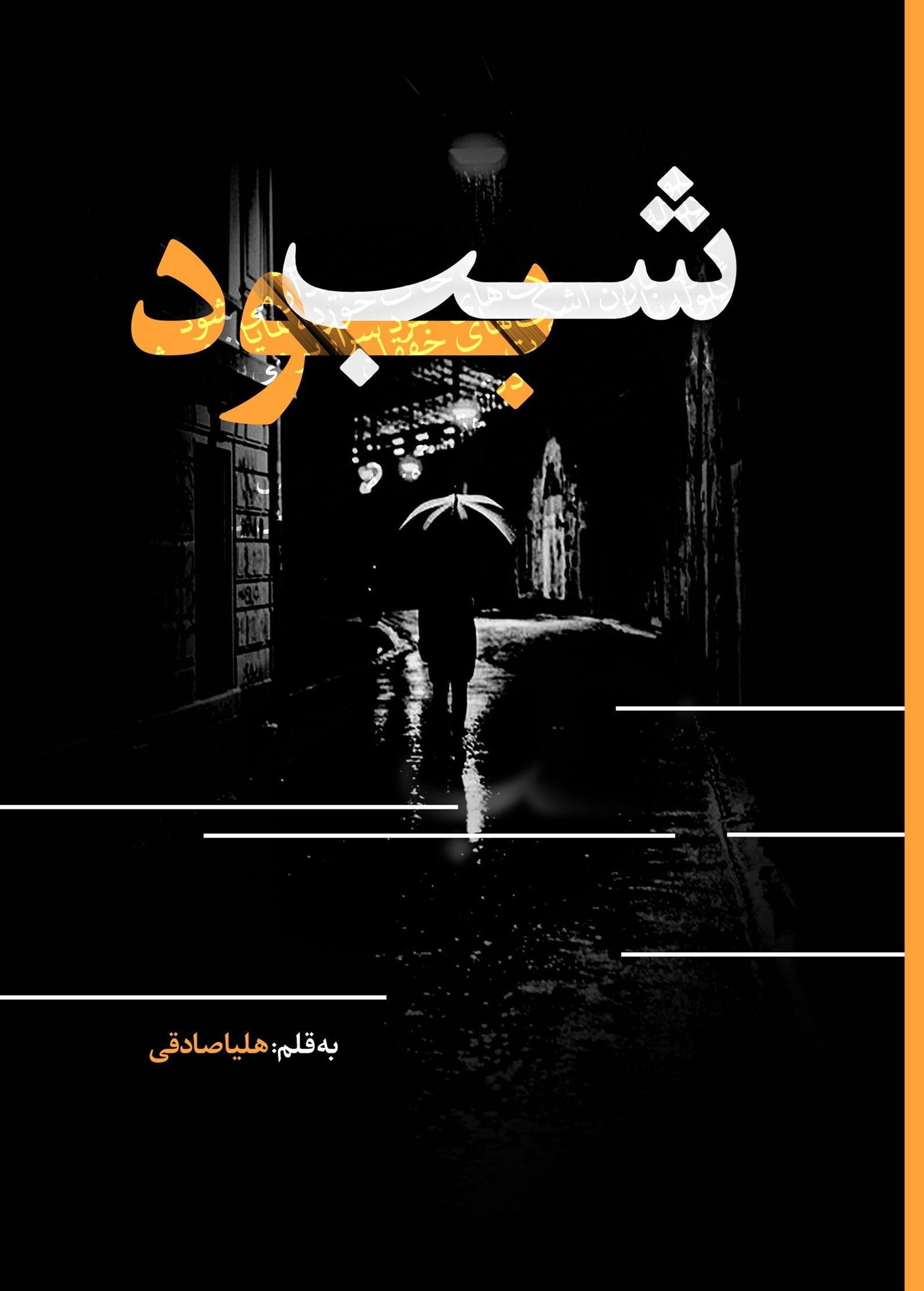 تصویر جلد کتاب شب بود