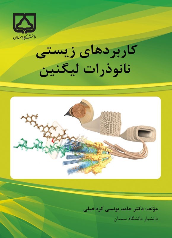 تصویر جلد کتاب کاربردهای زیستی نانوذرات لیگنین