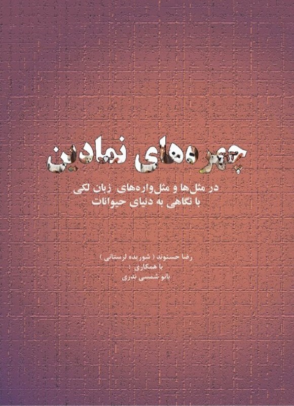 تصویر جلد کتاب چهره های نمادین در مثل ها و مثل واره های زبان لکی