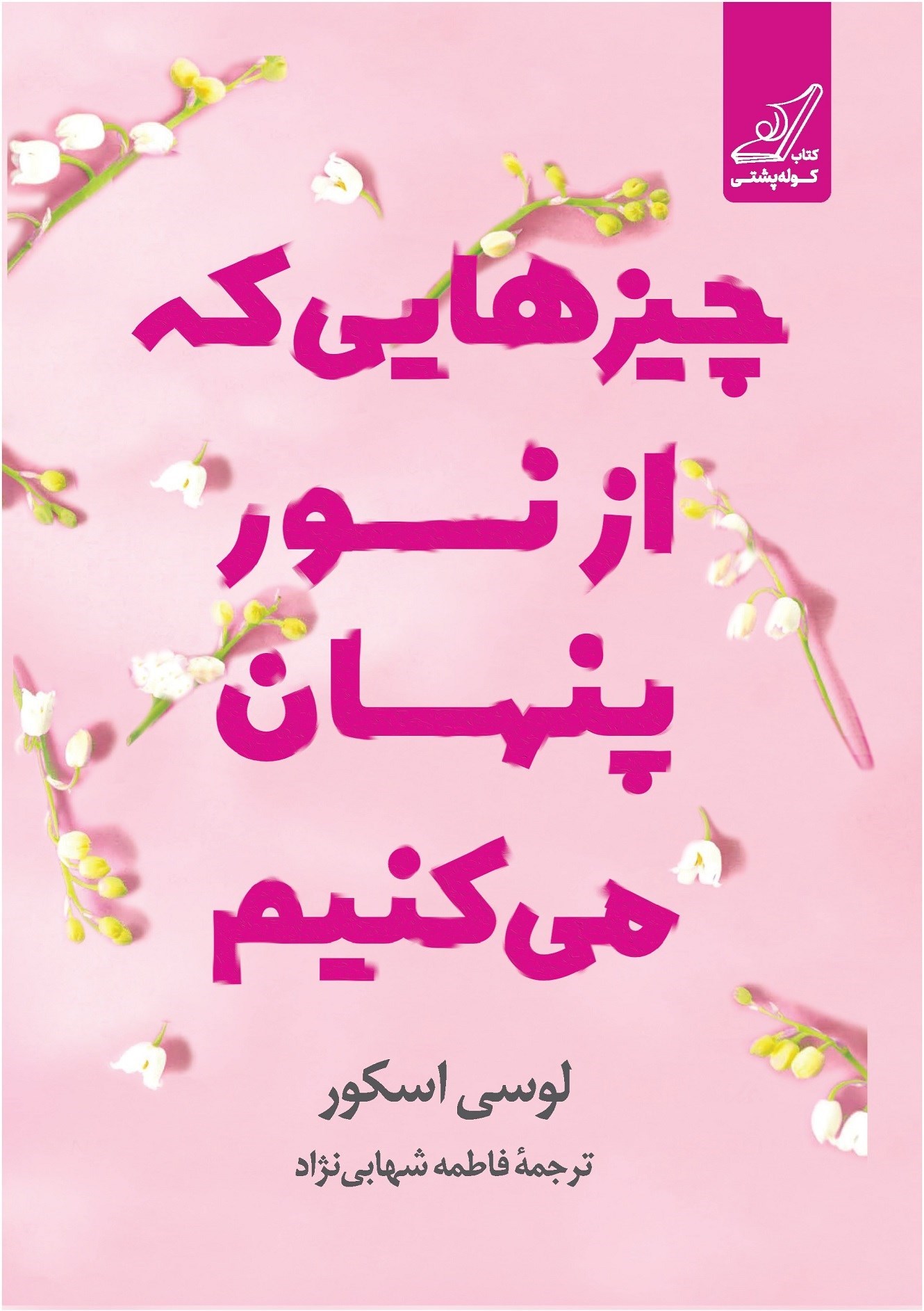 تصویر جلد کتاب چیزهایی که از نور پنهان می کنیم