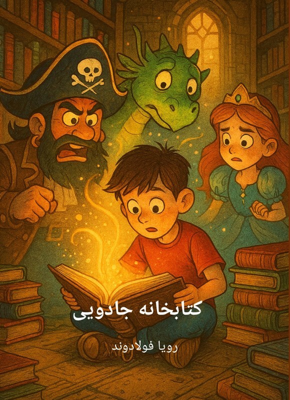 تصویر جلد کتاب کتابخانه جادویی