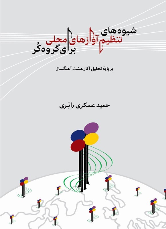 تصویر جلد کتاب شیوه های تنظیم آوازهای محلی برای گروه کر