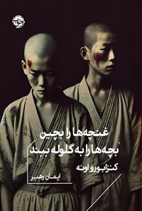 تصویر جلد کتاب غنچه ها را بچین، بچه ها را به گلوله ببند