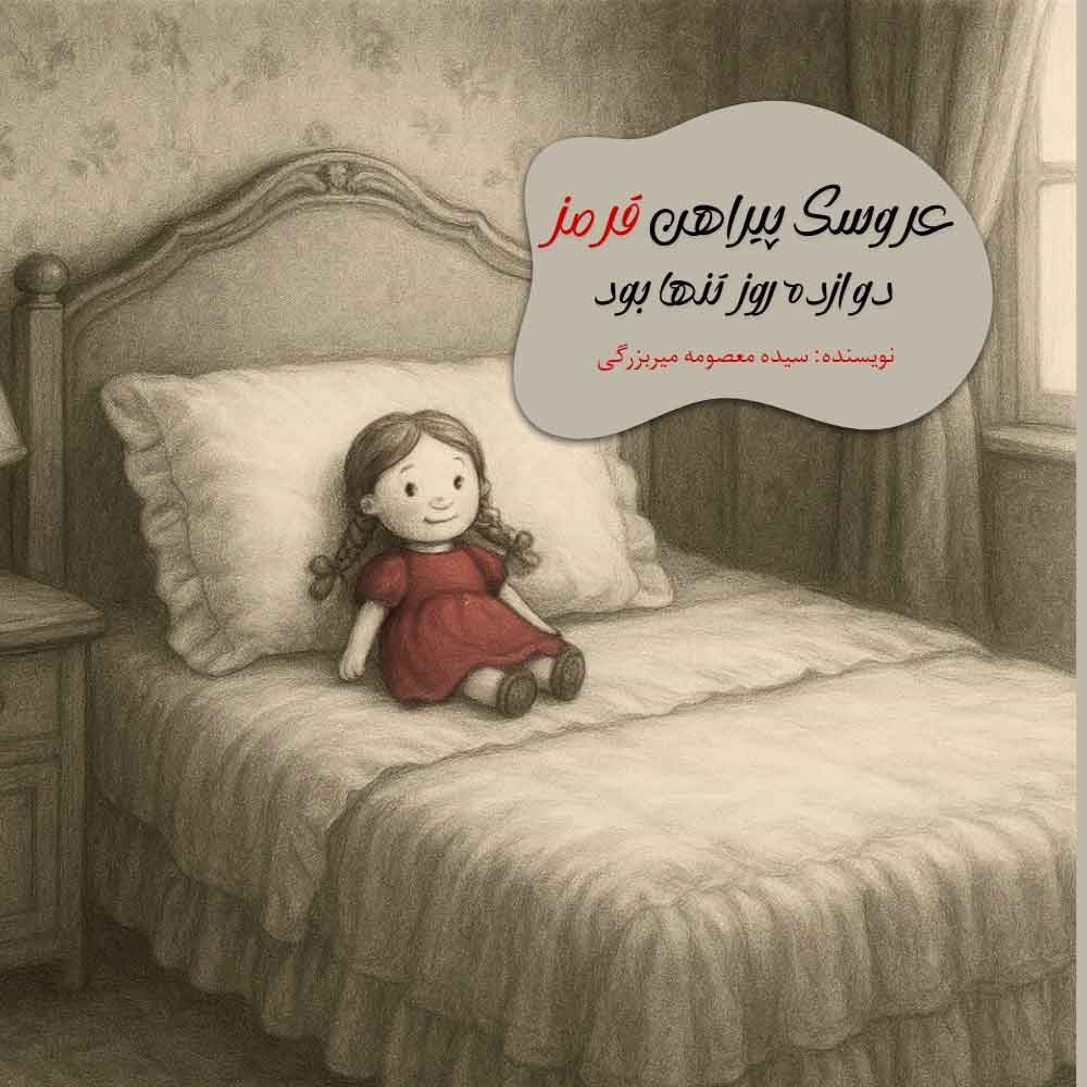 تصویر جلد کتاب عروسک پیراهن قرمز دوازده روز تنها بود