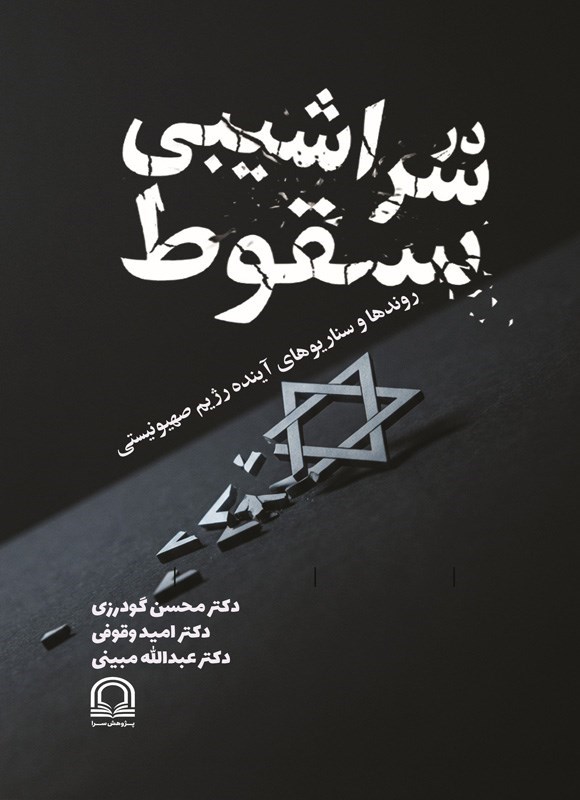 تصویر جلد کتاب در سراشیبی سقوط