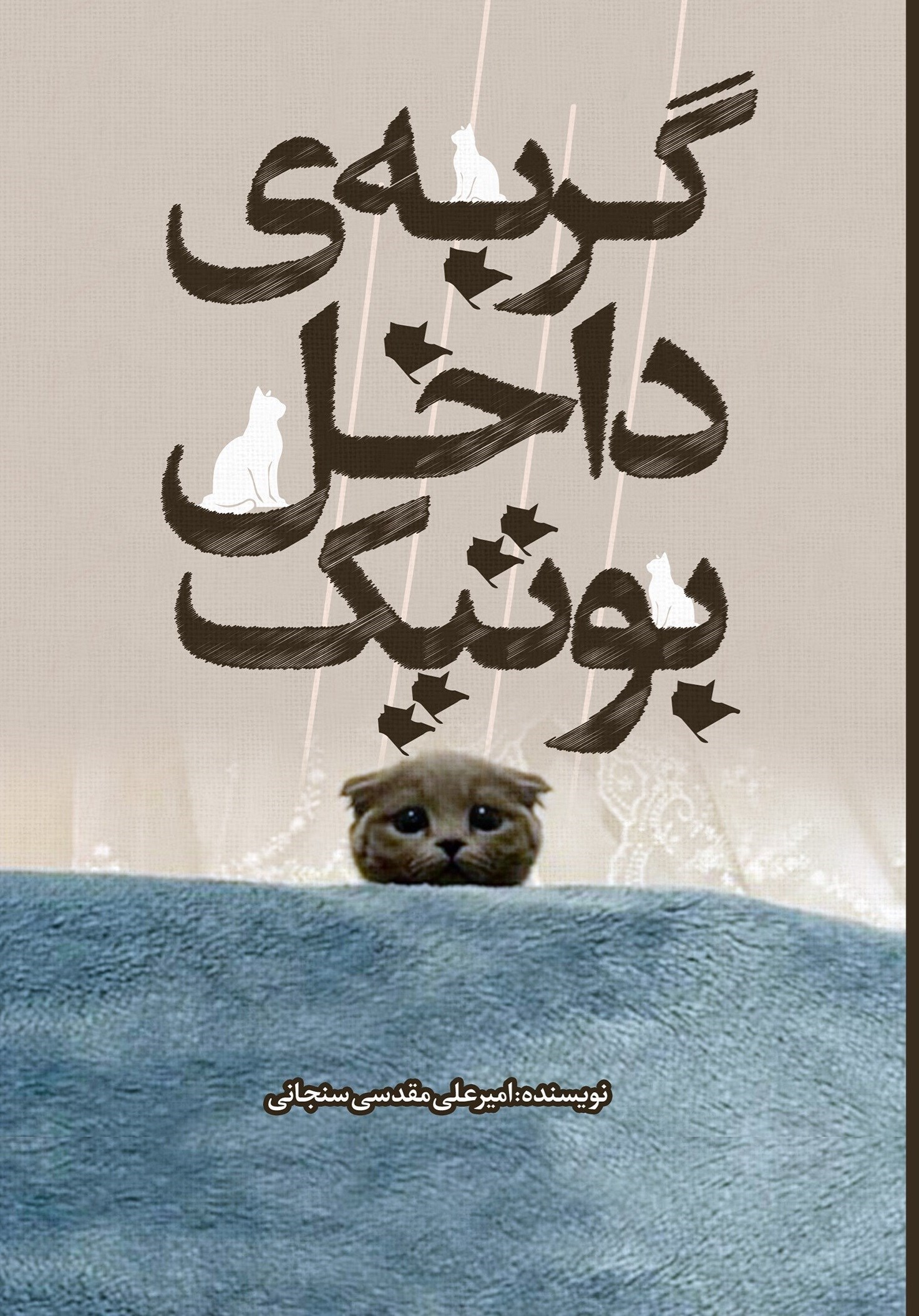 تصویر جلد کتاب گربه داخل بوتیک