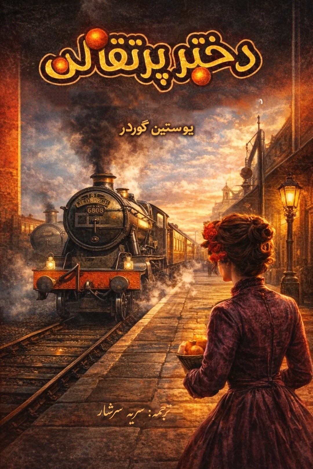تصویر جلد کتاب دختر پرتقالی