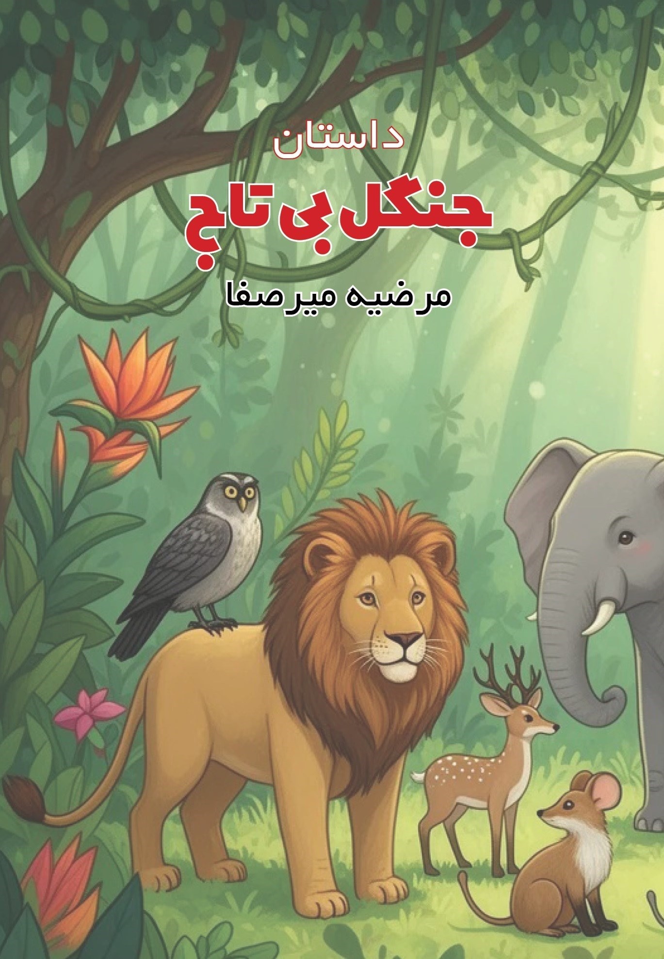 تصویر جلد کتاب داستان جنگل بی تاج