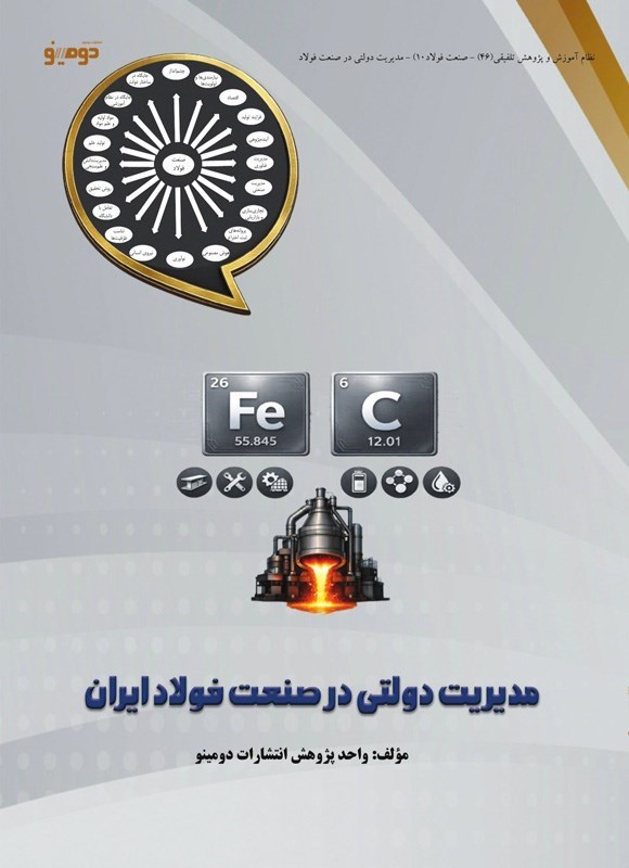 تصویر جلد کتاب مدیریت دولتی در صنعت فولاد ایران